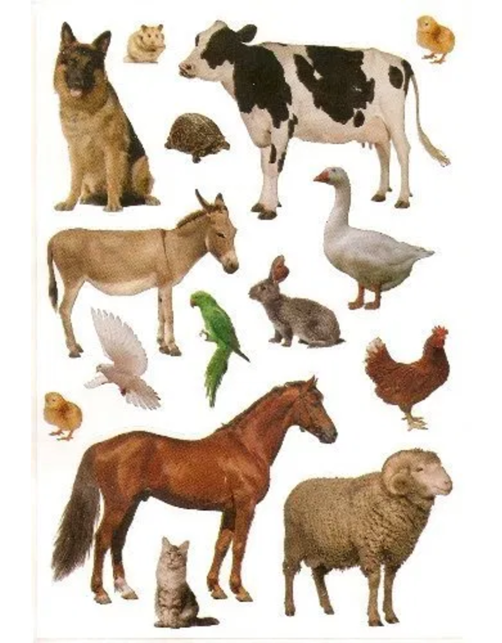 STICKERS: FARM ANIMALS 10 SHEETS