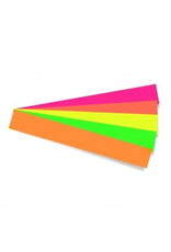 SENTENCE STRIPS - 3"X22" FLUORESCENT COLORS - CARDSTOCK - 25 PACK