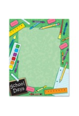 COMPUTER DESIGN PAPER  - SCHOOL DAYS 100SHT