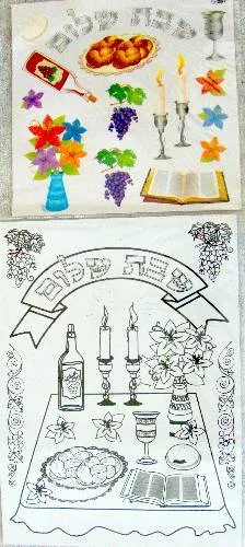 Sticker By Number, Shabbos – Kinderblast