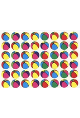 STICKERS: LARGE BEACH BALL 25 SHEETS