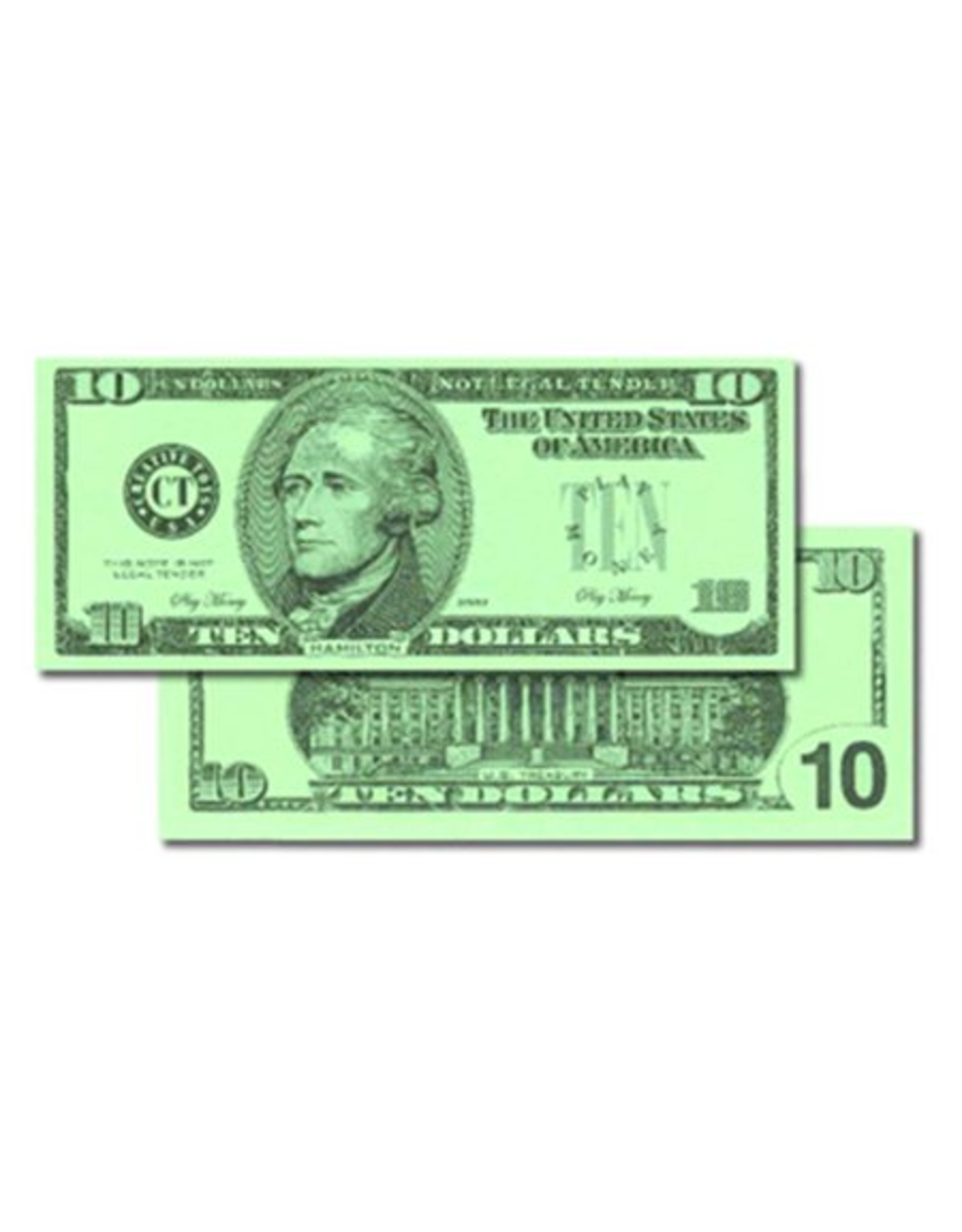 BILLS: $10, SET OF 100
