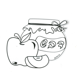 COLOR CRAFT APPLE & HONEY DISH 7x8.5 5pc