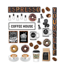 MINI BULLETIN BOARD SET ESPRESSO YOURSELF