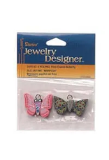 FIMO CHARMS BUTTERFLY 2PC