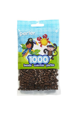 PERLER BEADS: BROWN 1000 PACK