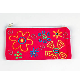 PENCIL CASE: CANVAS NEON
