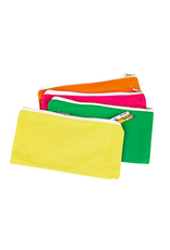 PENCIL CASE: CANVAS NEON
