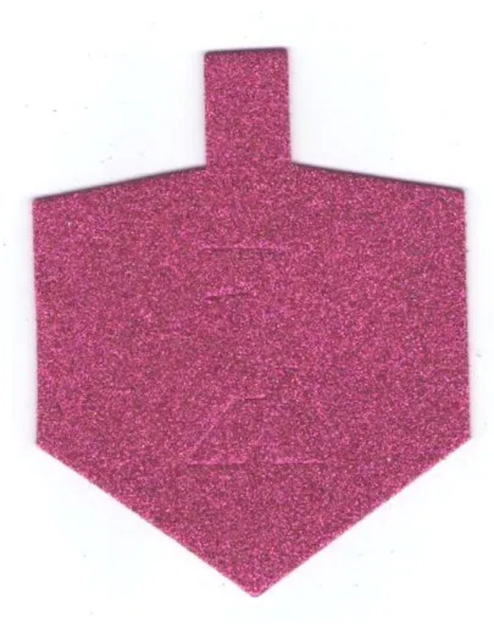 STICKERS: GLITTER DREIDLE LARGE