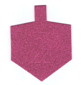 STICKERS: GLITTER DREIDLE LARGE