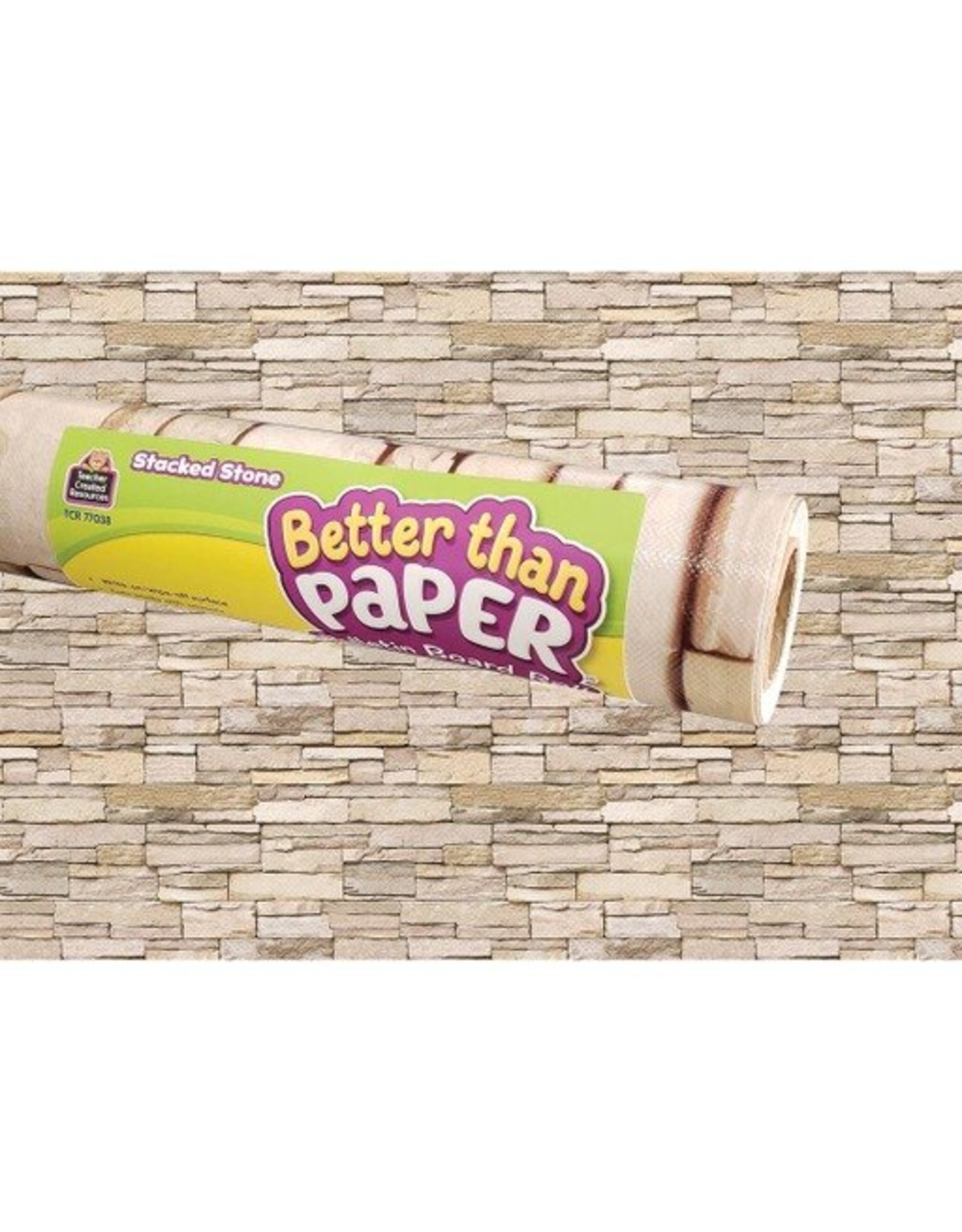 BETTER BACKING PAPER: 48"x12' STACKED STONE