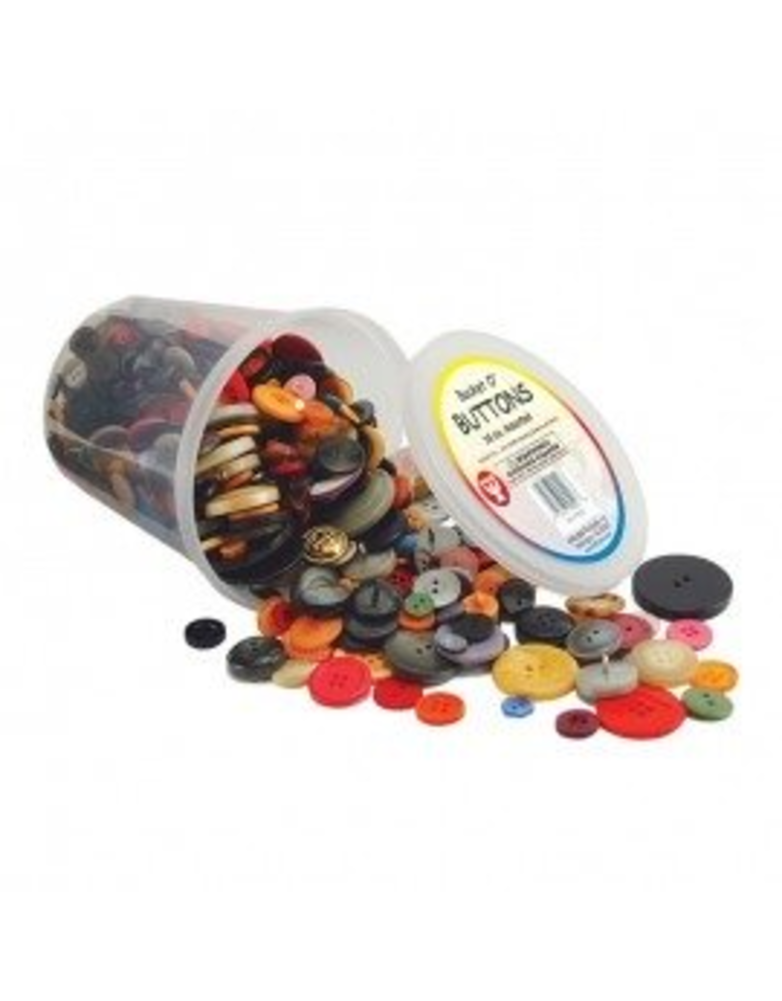 BUTTONS: BAG OF ASSORTED