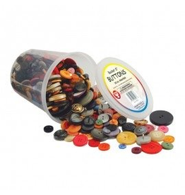 BUTTONS: BAG OF ASSORTED