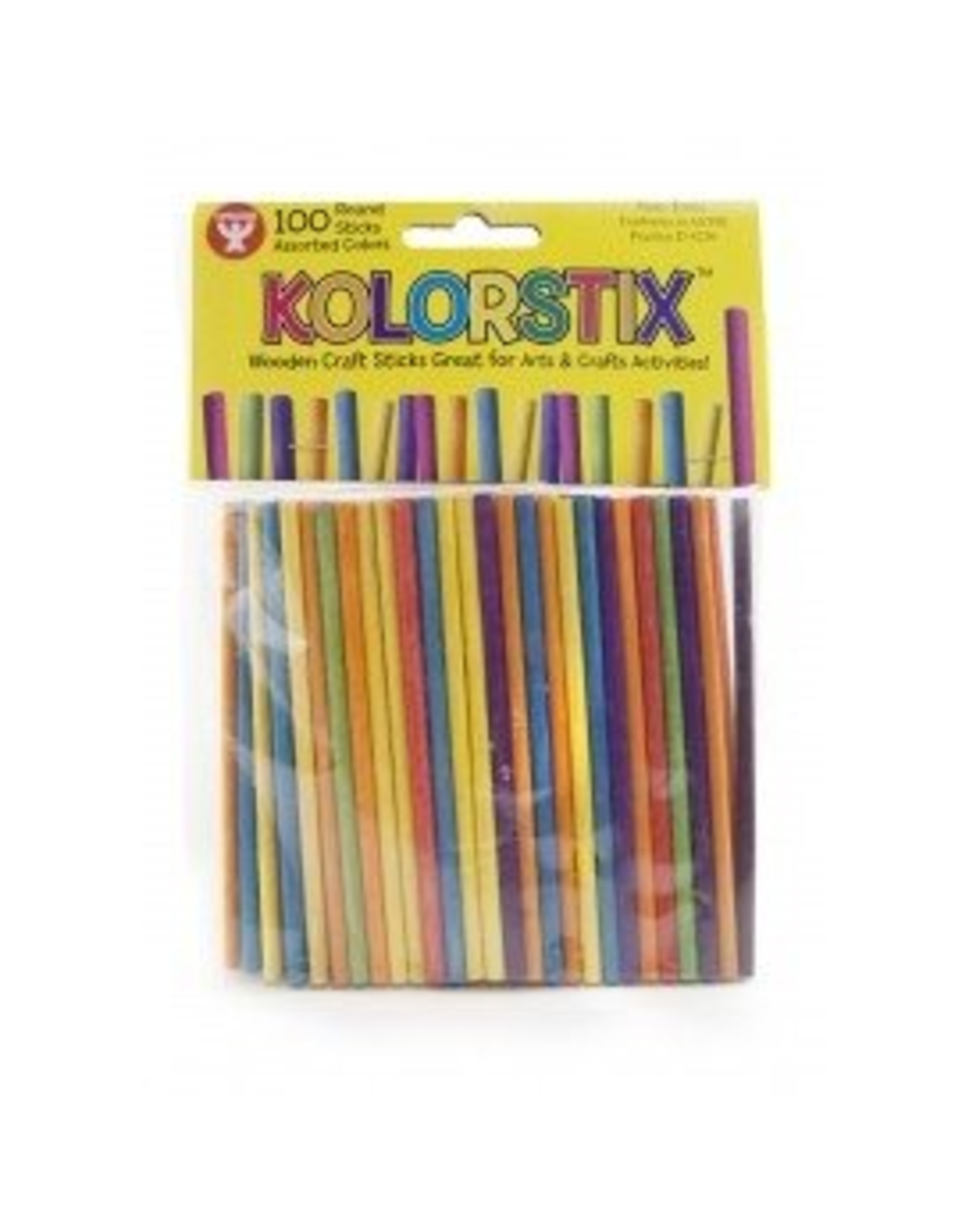 CRAFT STICKS - ASSORTED - 4" ROUND