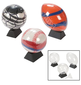 SPORTS SAND ART BOTTLES Pkg/12pcs