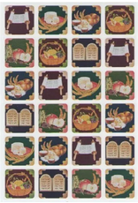 STICKERS: SHAVUOS SQUARE FOIL