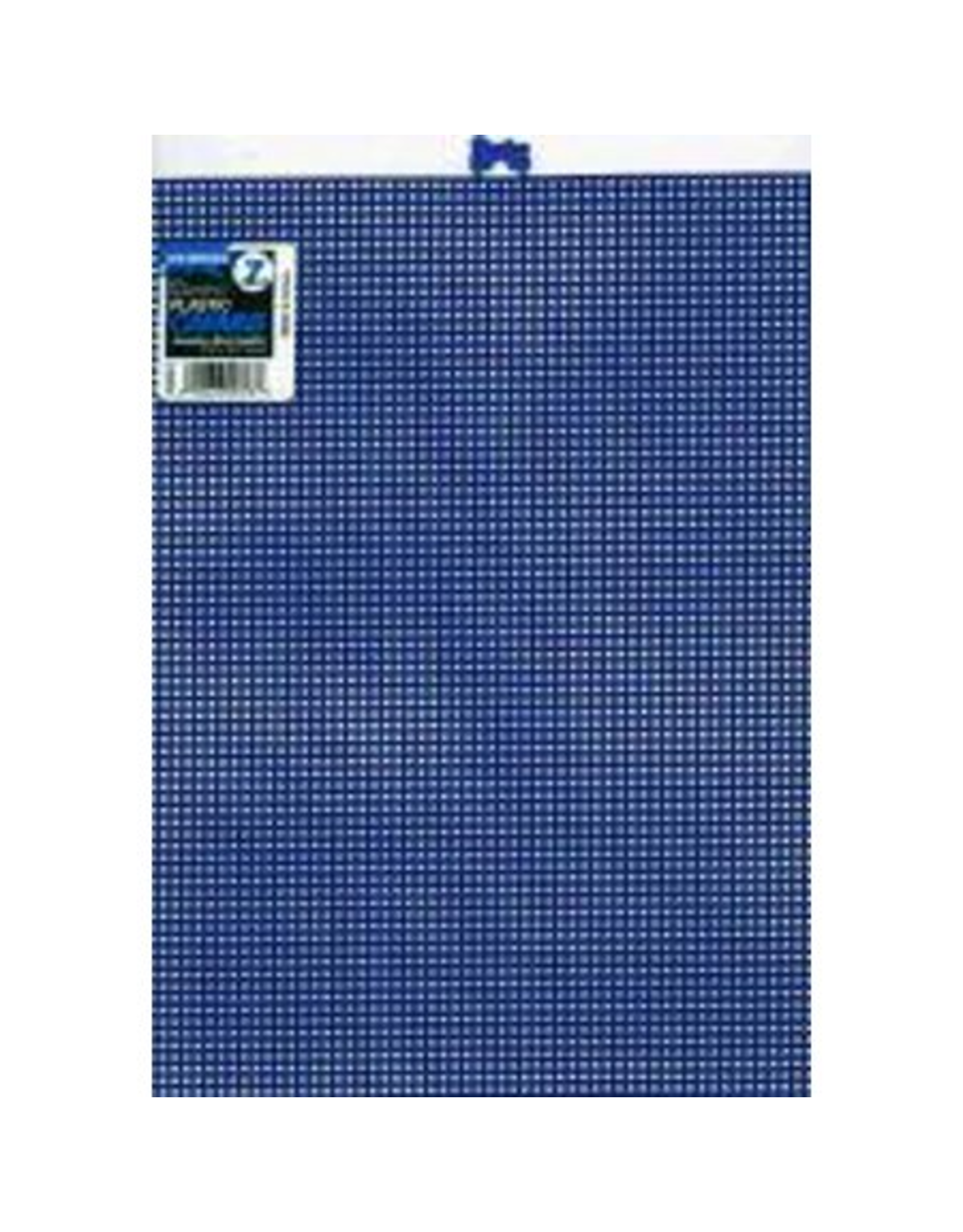 PLASTIC CANVAS: 10½" x 13½"  DARK BLUE