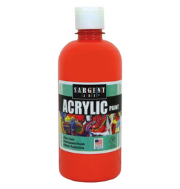 ACRYLIC PAINT-SARGENT - 16OZ ORANGE