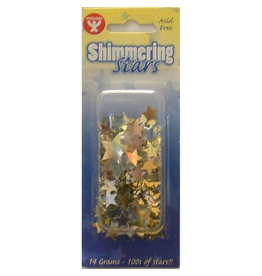 SHIMMERING STARS GOLD & SILVER - 14 GRAMS