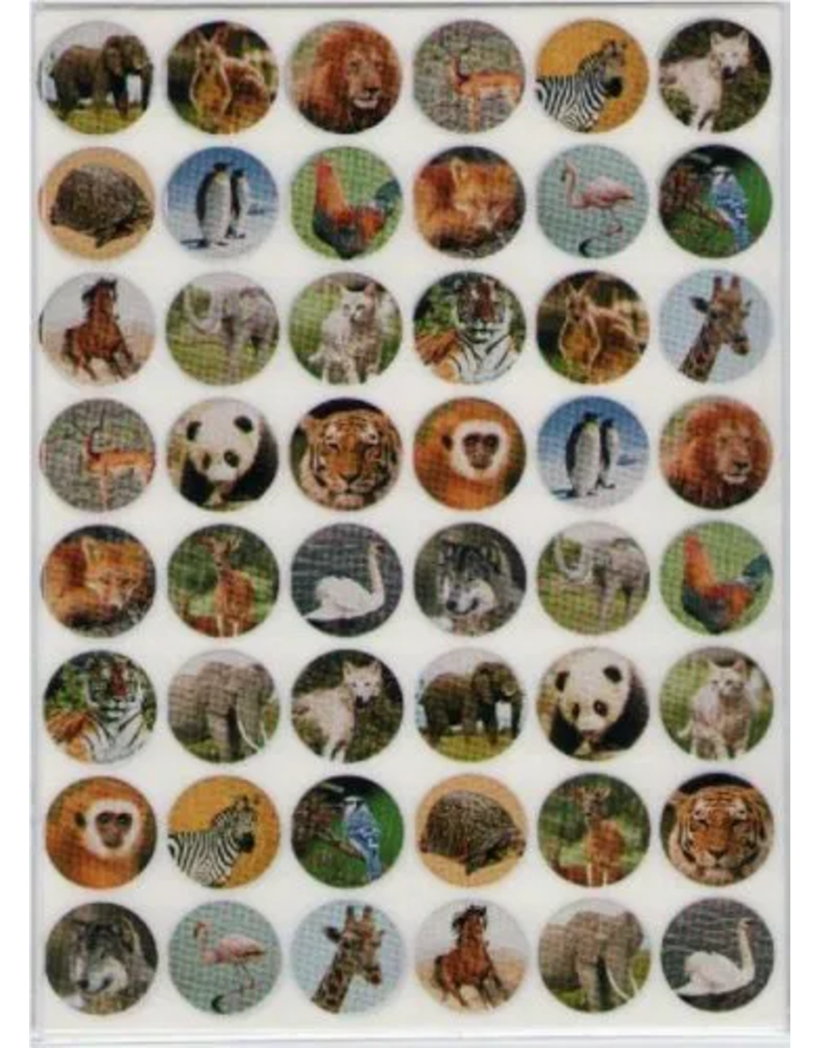 STICKERS: ANIMAL DOTS 10 SHEETS