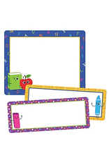 STICKERS - SCHOOL TOOLS LABELS  4.25"x5.25"  & Smaller - 26pcs Total