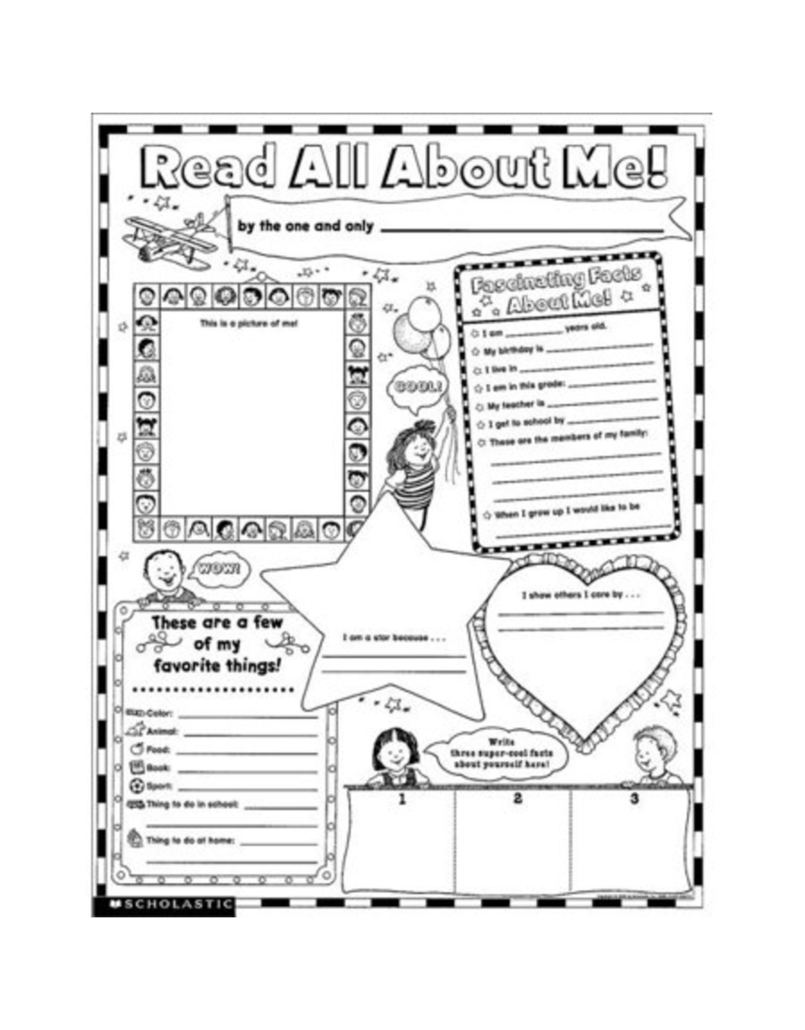 POSTER PACKAGE -  ALL ABOUT ME 17"x22" - 32 PACK