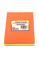 FLASH CARDS, BLANK: FLUORESCENT