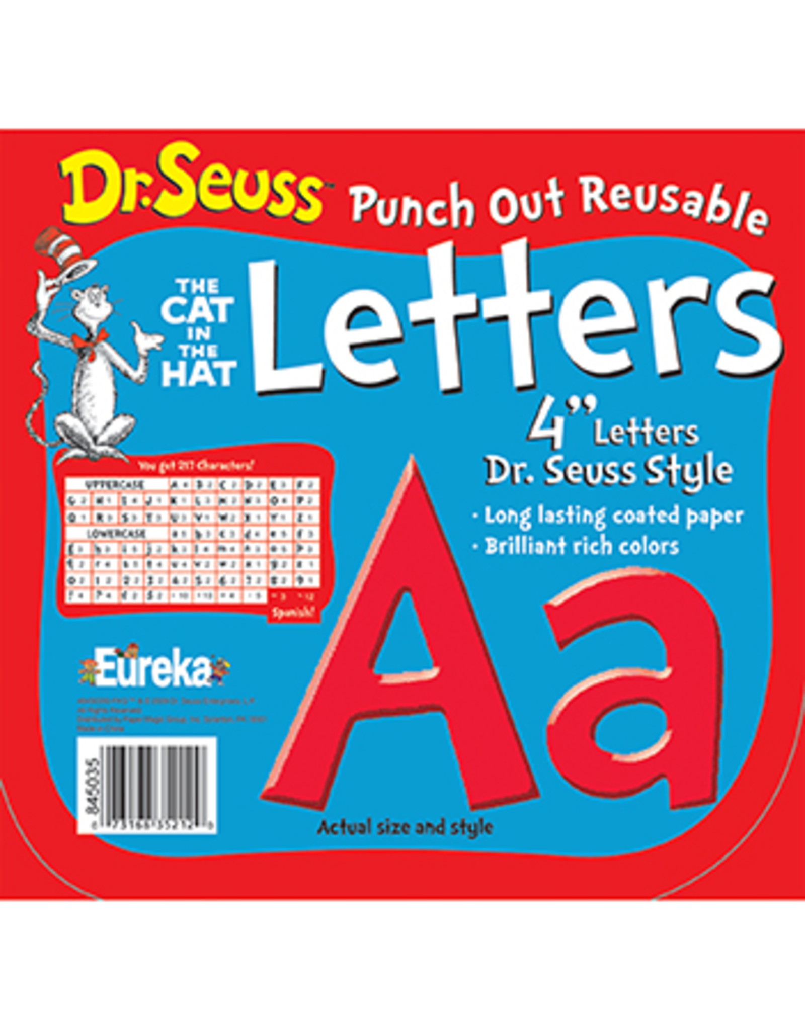 READY LETTER: DR. SEUSS RED 4"