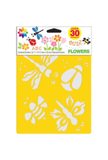 STENCIL: FLOWER 3PC