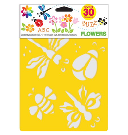 STENCIL: FLOWER 3PC