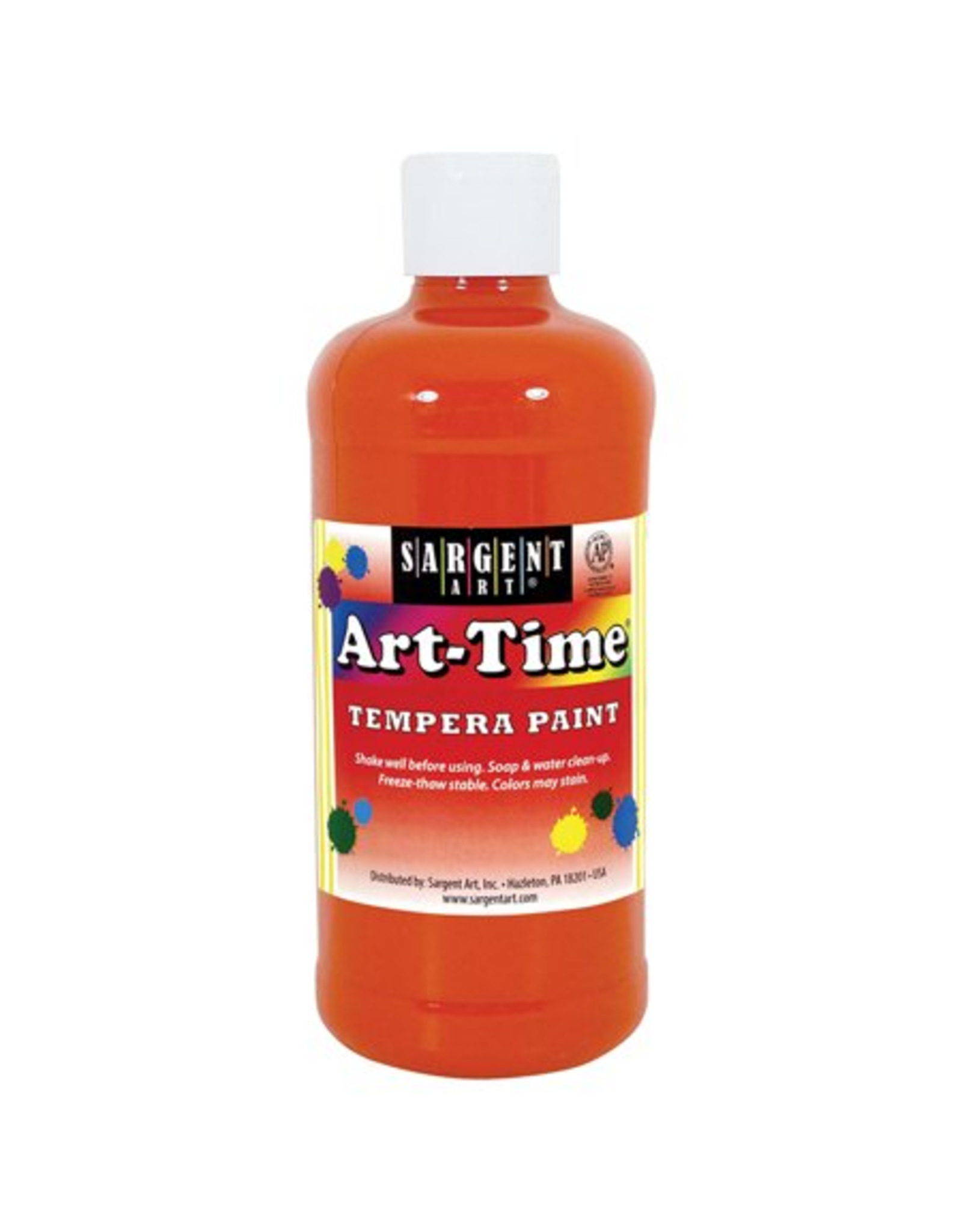 PAINT TEMPERA - 16OZ ORANGE