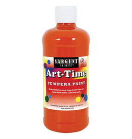 PAINT TEMPERA - 16OZ ORANGE