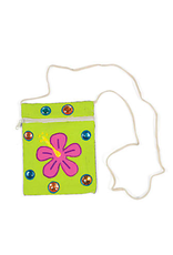 DIY CANVAS ZIPPER PURSE  5"x7"  w/ Strap