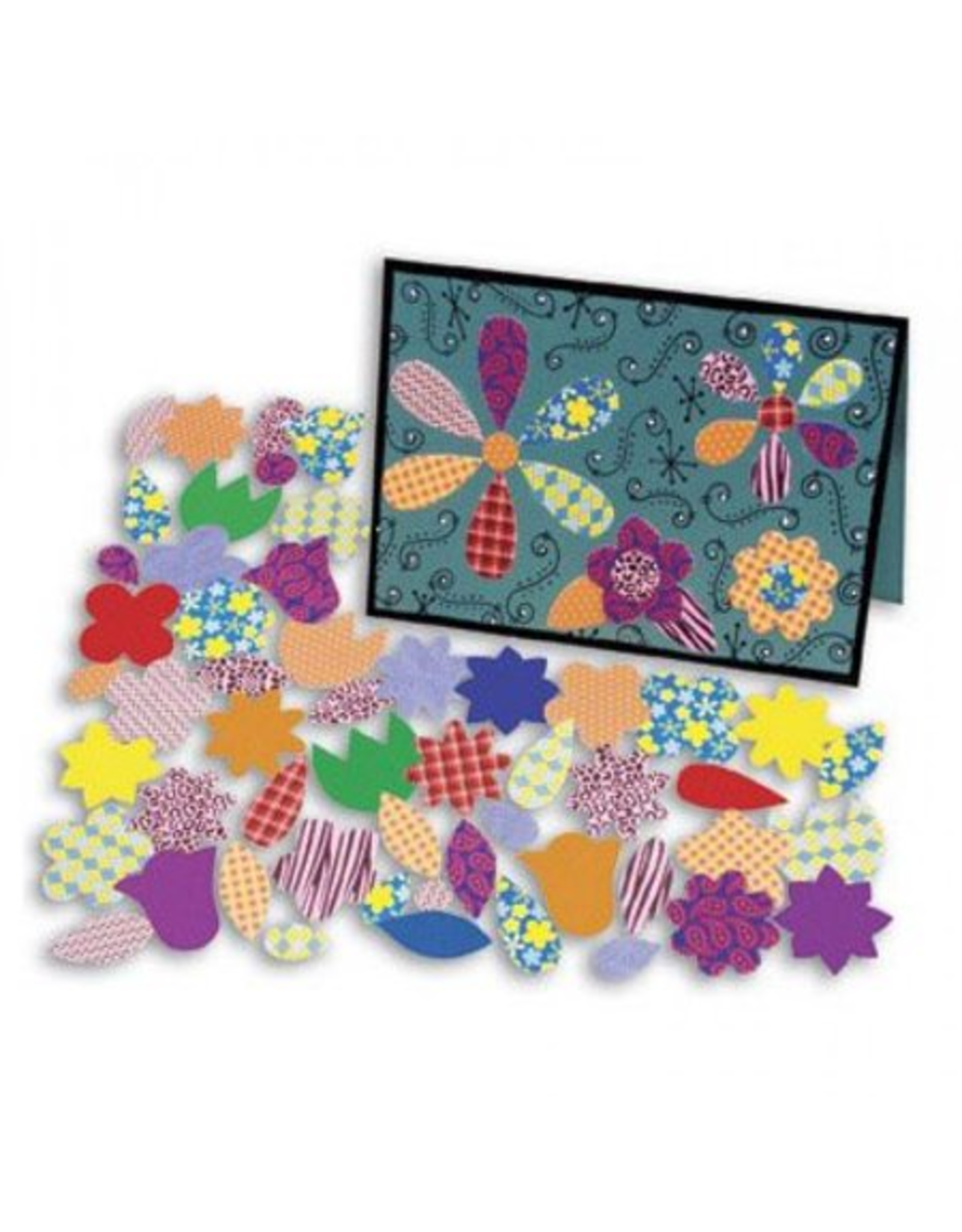 WILD FLOWER PAPER BITS