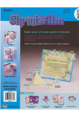 SHRINK FILM: 8½"x11" MATTE 6 Sheets