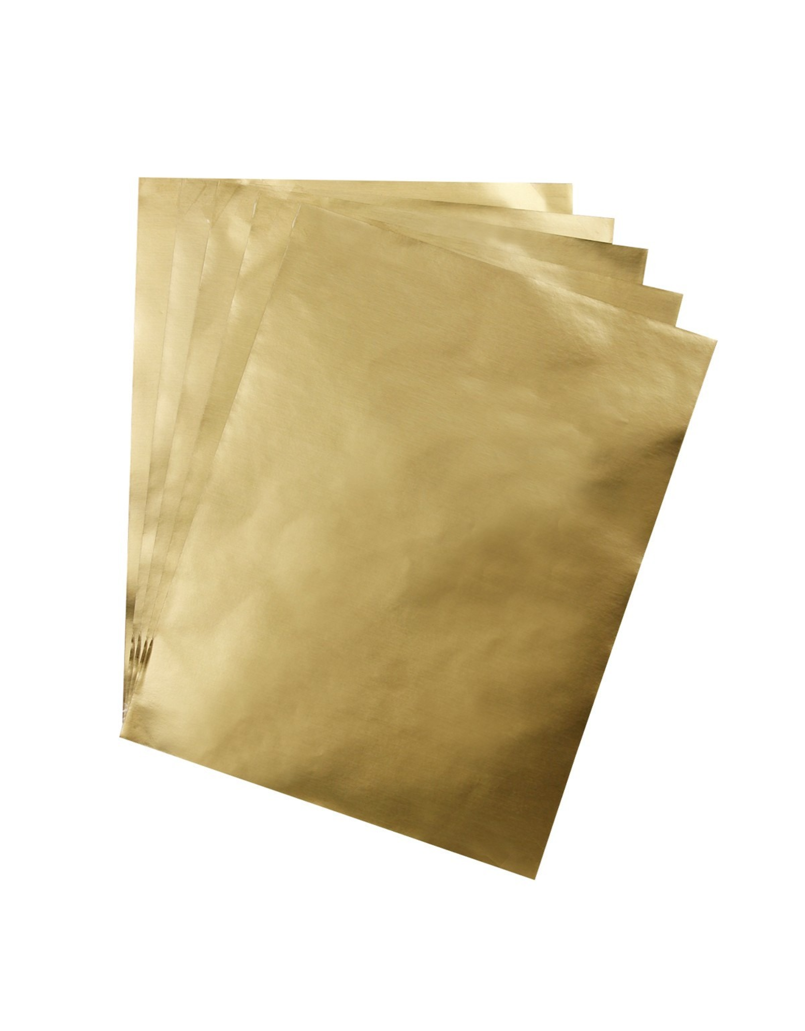 METALLIC PAPER: 8.5"X11" DULL GOLD 12 SHEETS