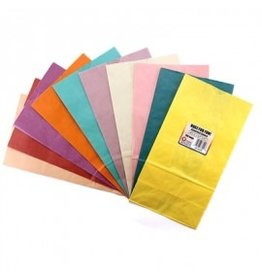 HYGLOSS BRIGHT COLORFUL  PAPER BAGS -   28pcs 4.5x2.5x8.5