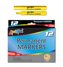 MARKER CHISEL YELLOW LIQUI