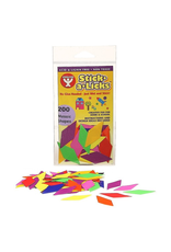 HYGLOSS STICK-A-LICKS - MOSAIC SHAPES 200 PACK