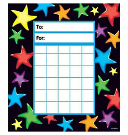 MINI INCENTIVE CHART: GEL STARS 5.25"X6" - 36 SHEETS
