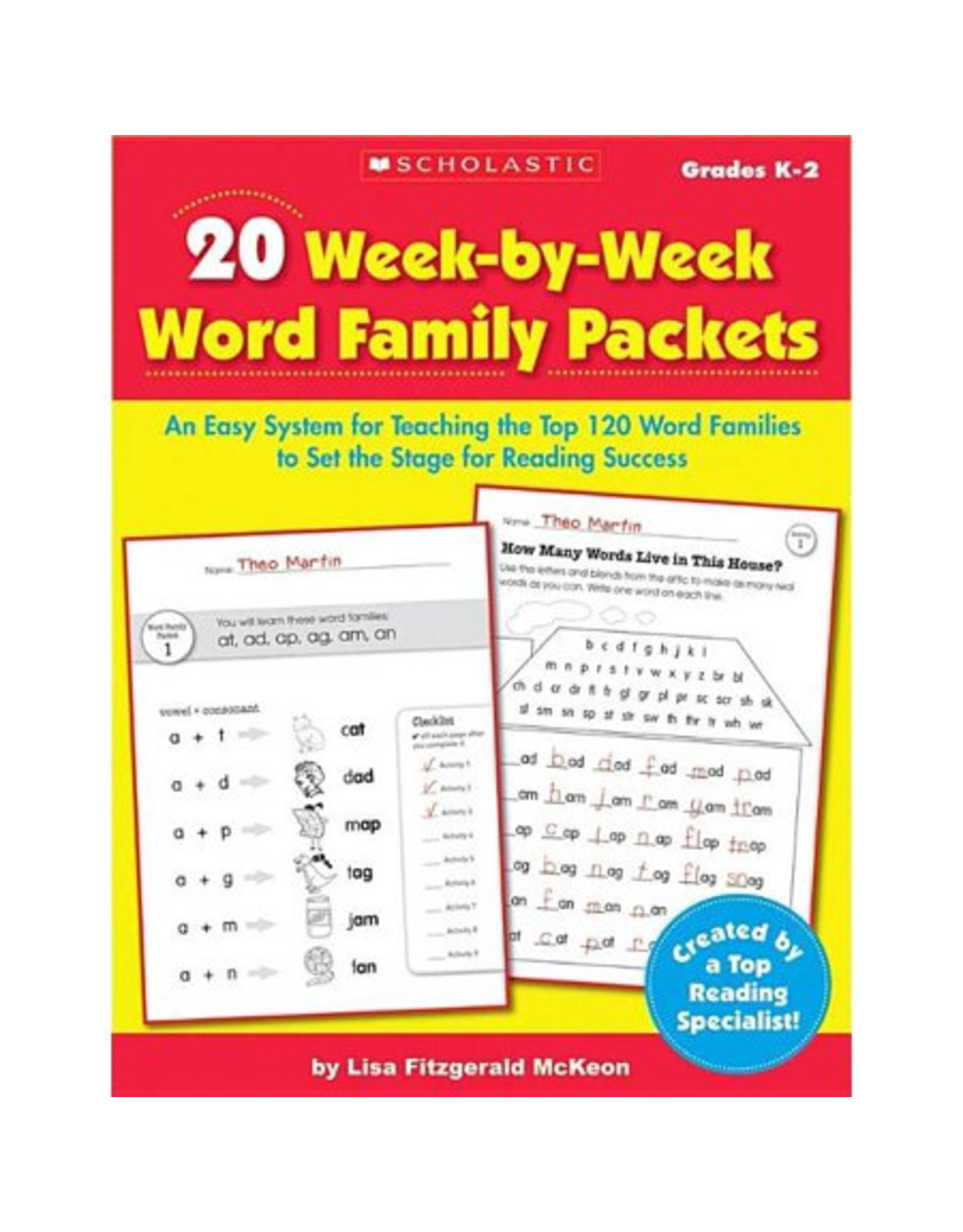 BOOK: 20 WEEKS WORD FAMILT PACKET