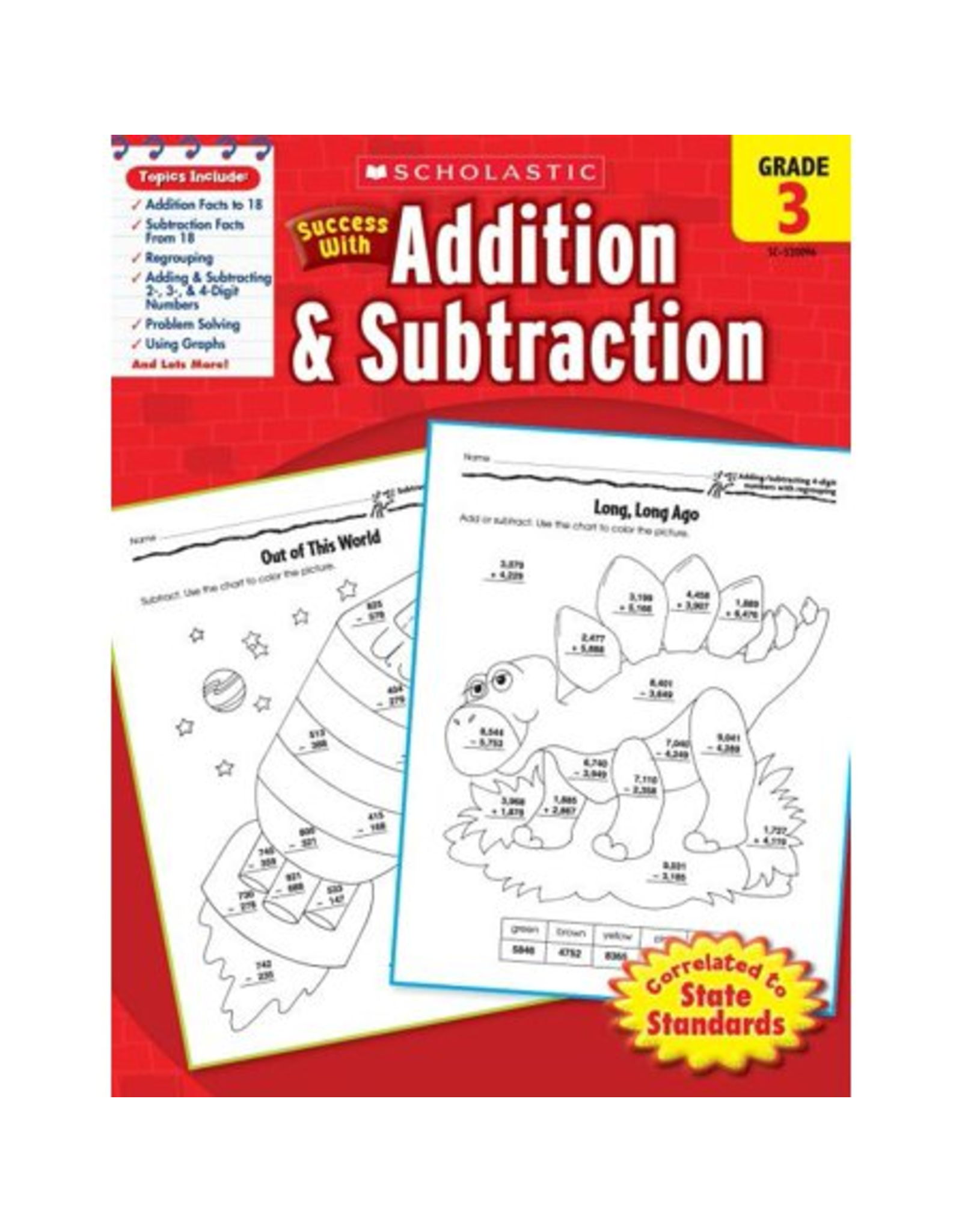 BOOK: SUCCESS WITH ADDITION, SUBTRACTION GRADE 3