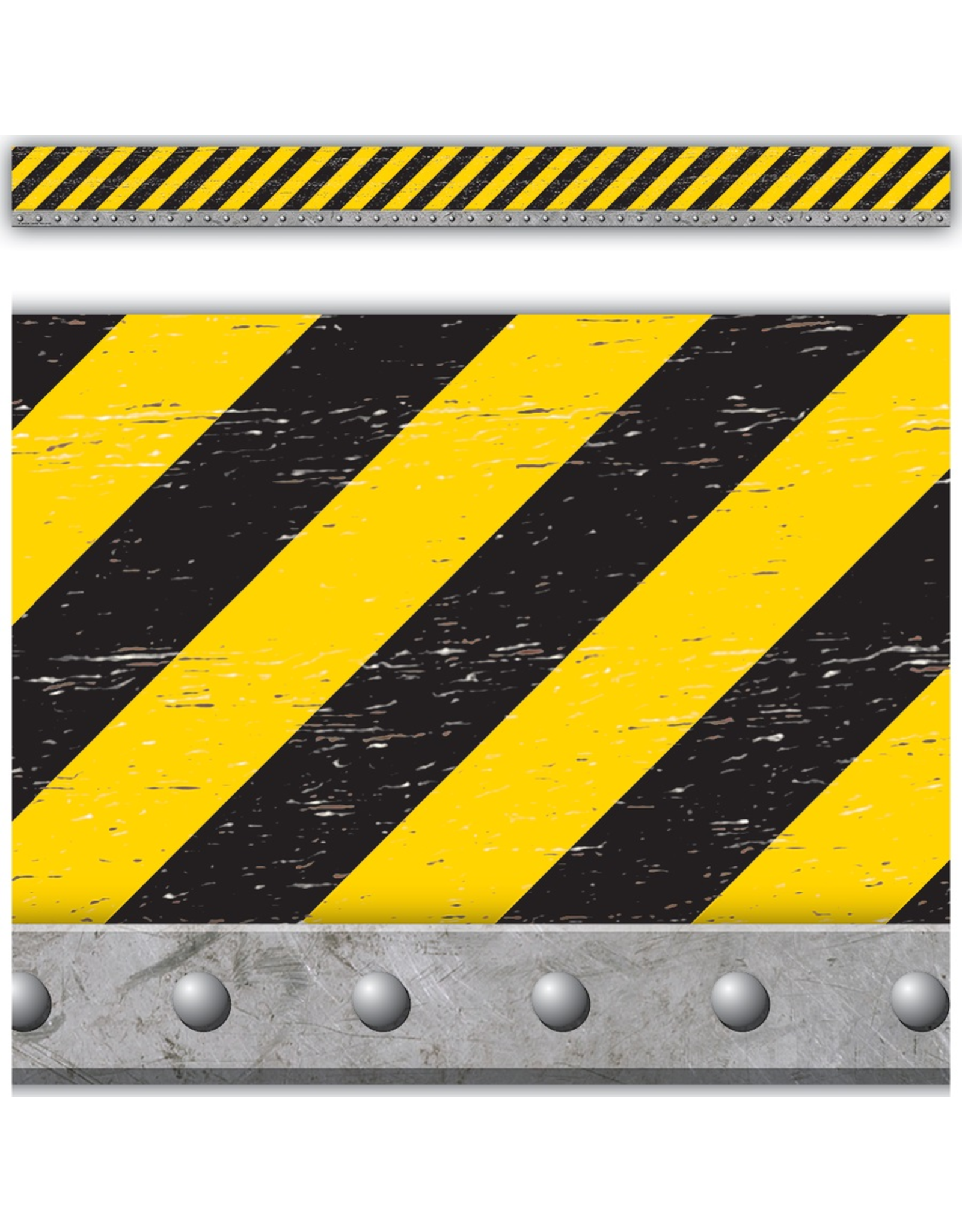 STRAIGHT BORDERS UNDER CONSTRUCTION - 3"X35'