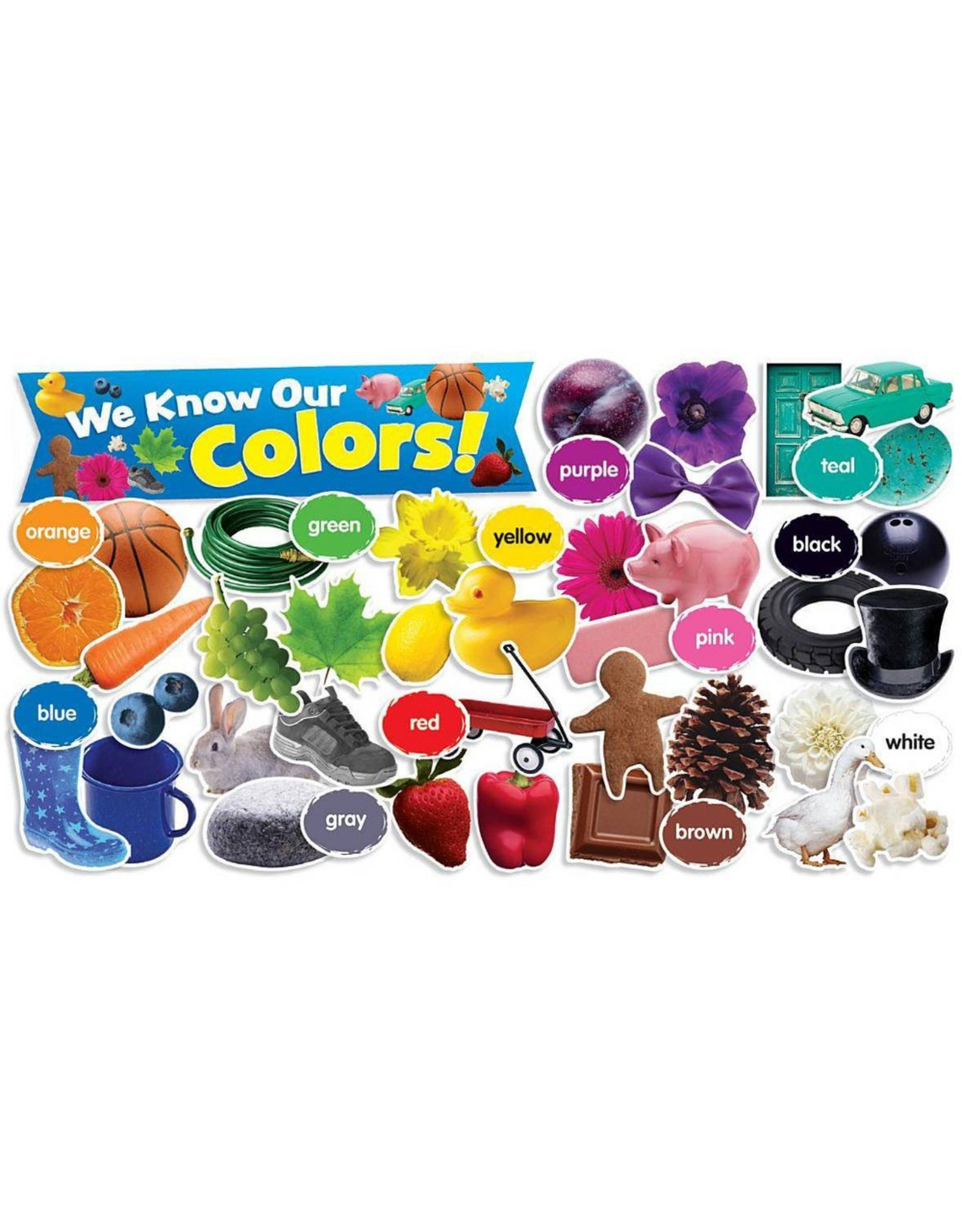 MINI BULLETIN BOARD SET WE KNOW OUR COLORS