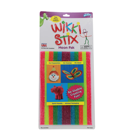 WIKKI STIX: HOT NEON 48PCS