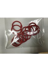 BOOK RING 1" RED 12PC
