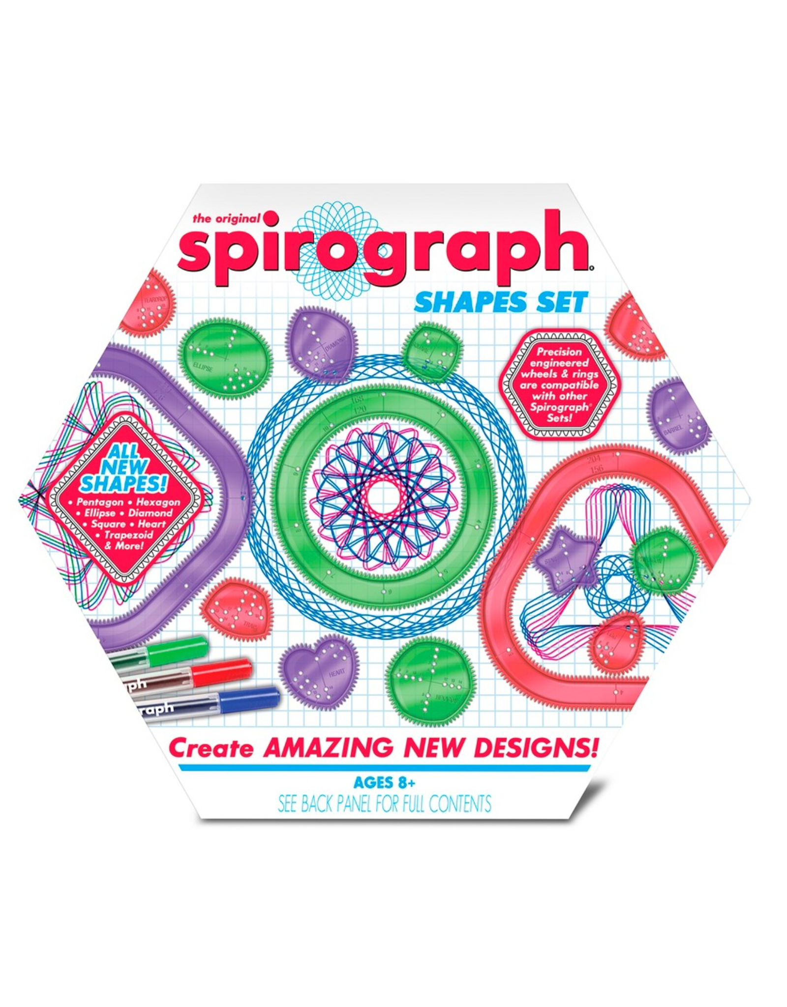 SPIROGRAPH SHAPES SET