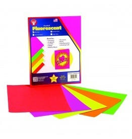 FLUORESCENT PAPER 11x14 10 SHTS
