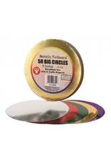 METALLIC  FOIL BOARD 50 BIG CIRCLES