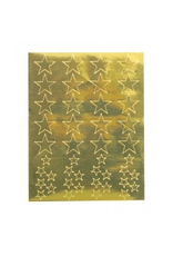 STICKER FORMS - GOLD STARS 20sheets